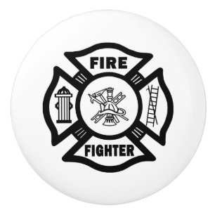 Firefighter Ceramic Knob