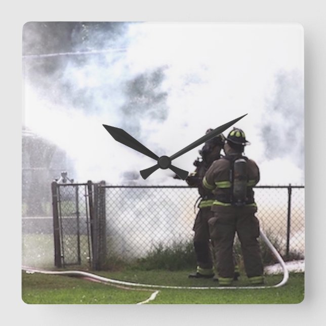Firefighter Clock (Front)