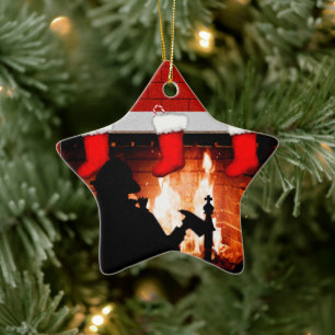 Firefighter Collectable Ceramic Ornament