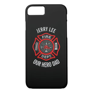 Firefighter Custom Text Name Personalised iPhone 8/7 Case