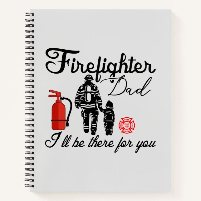 Firefighter Dad | Father's Day Gifts Notebook (Front)