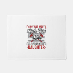 Firefighter Daughter Vintage Doormat