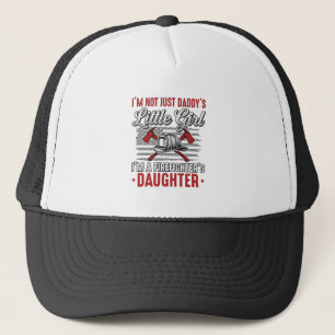 Firefighter Daughter Vintage Trucker Hat