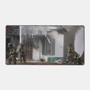 Firefighter  desk mat
