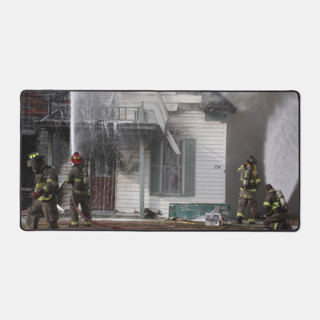 Firefighter  desk mat (Front)