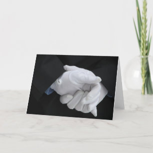 Firefighter Dress A, Blank inside Card