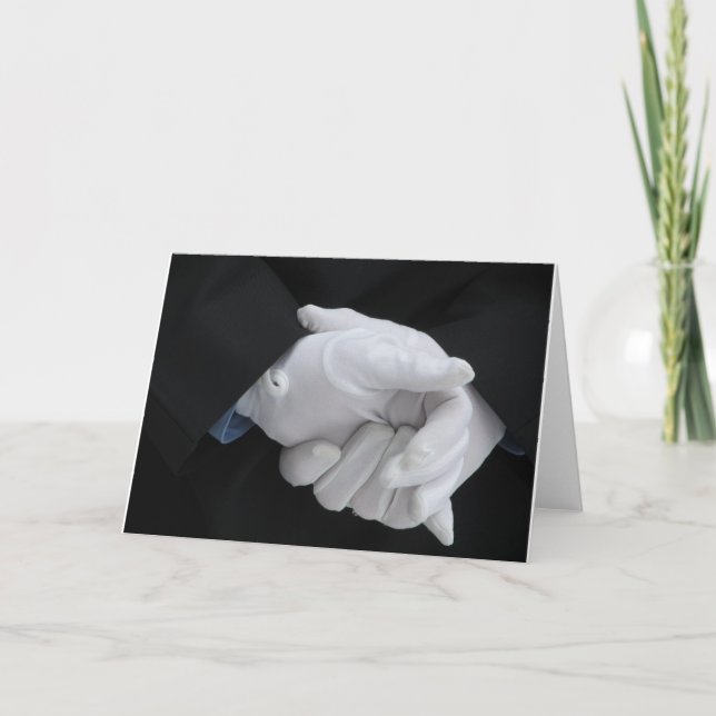 Firefighter Dress A, Blank inside Card (Front)