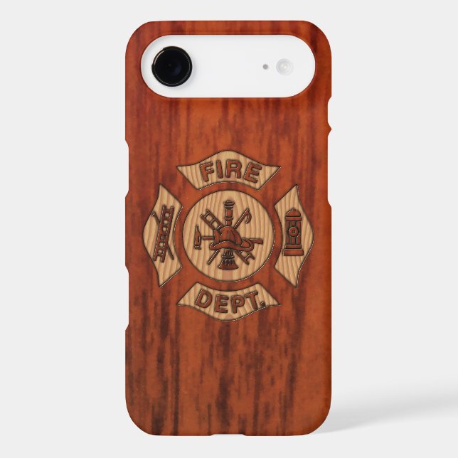 FireFighter Elegant Case-Mate iPhone Case (Back)
