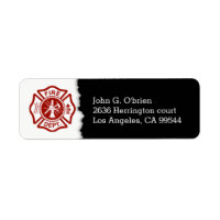 Firefighter Emblem | Return Address