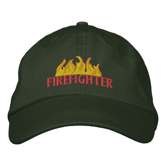 Firefighter Embroidered Hat (Front)
