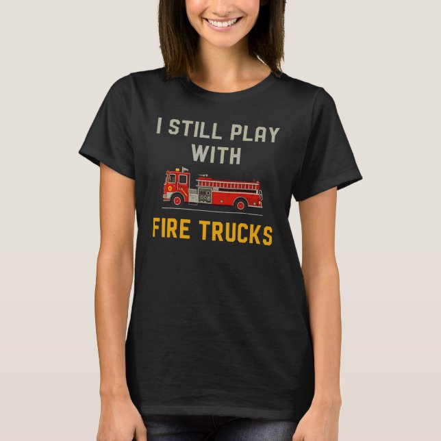 Firefighter Emergency Responder Fireman  Fire Chie T-Shirt (Front)