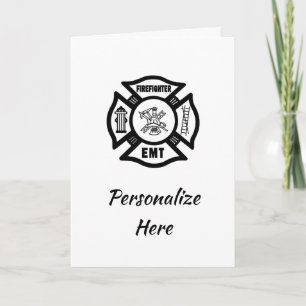 Firefighter EMT Card