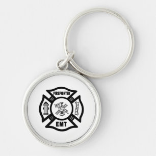 Firefighter EMT Key Ring