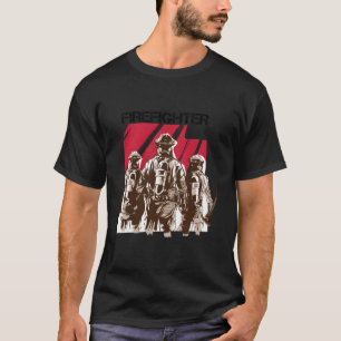 Firefighter Fire And Rescue For Christmas T-Shirt