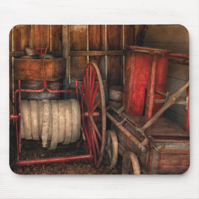 Firefighter - Fire Brigade Mouse Pad (Front)