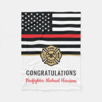 Firefighter Fire Department Graduation Fireman