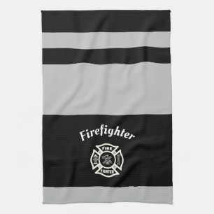 Firefighter Fire Dept Kitchen Towel