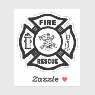 Firefighter Fire Rescue Decals