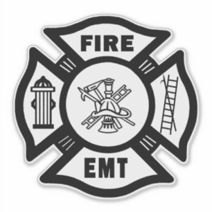 Firefighter Fire Rescue EMT Decals