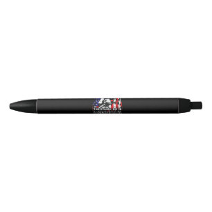 Firefighter Gift Daughter American Firefighter Black Ink Pen