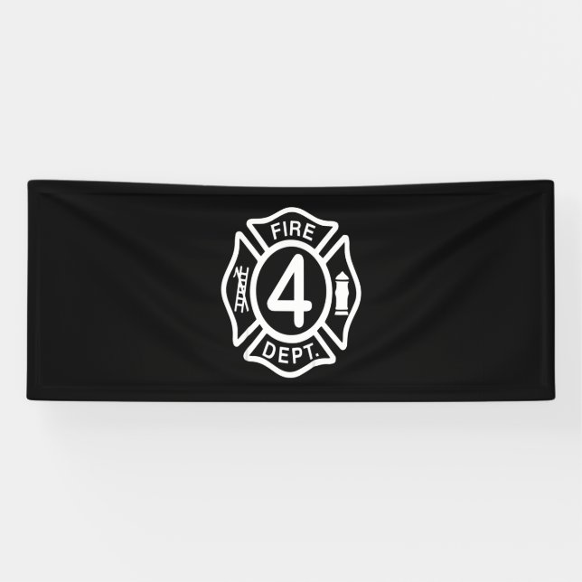 Firefighter Gift | Firefighter Dept Gifts Banner (Horizontal)