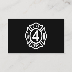 Firefighter Gift Firefighter Dept Gifts Business Card