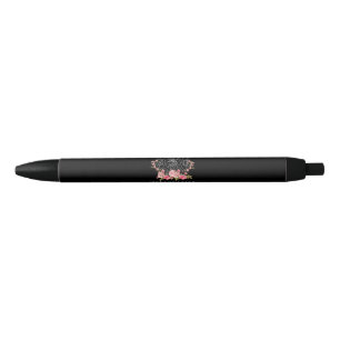 Firefighter Gift Just A Mum Firefighter Black Ink Pen