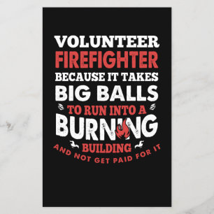 Firefighter Gift Volunteer Firefighter Flyer