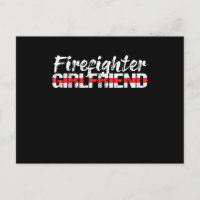 Firefighter Girlfriend Thin Red Line Firewoman