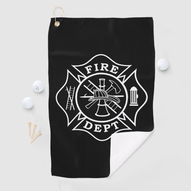 Firefighter Golf Towel (InSitu)
