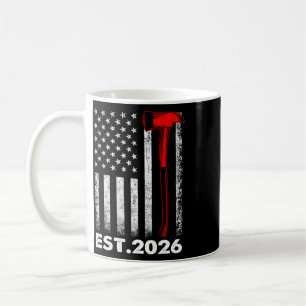 Firefighter Graduation Est 2026 Fire Academy Exam Coffee Mug