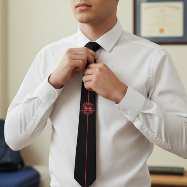 Firefighter Graduation  necktie (Creator Uploaded)