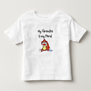 Firefighter Grandpa Hero Toddler T-Shirt