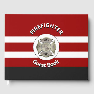 Firefighter guest book