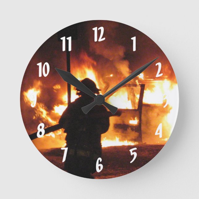 Firefighter Handline     Round Clock (Front)