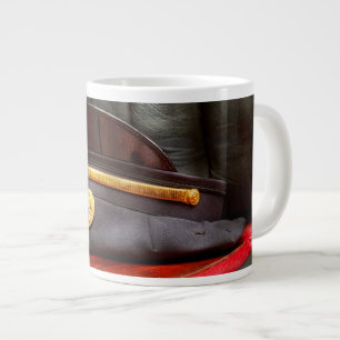 Firefighter - Hat - The ex chiefs hat Large Coffee Mug
