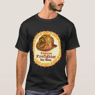 FireFighter  helmet future firefighters T-Shirt