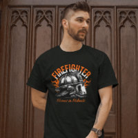 Firefighter Heroes in Helmets T-Shirt