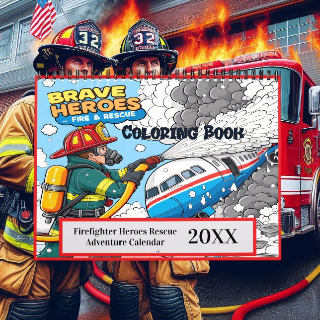 Firefighter Heroes Rescue Adventure 20XX Calendar (Creator Uploaded)