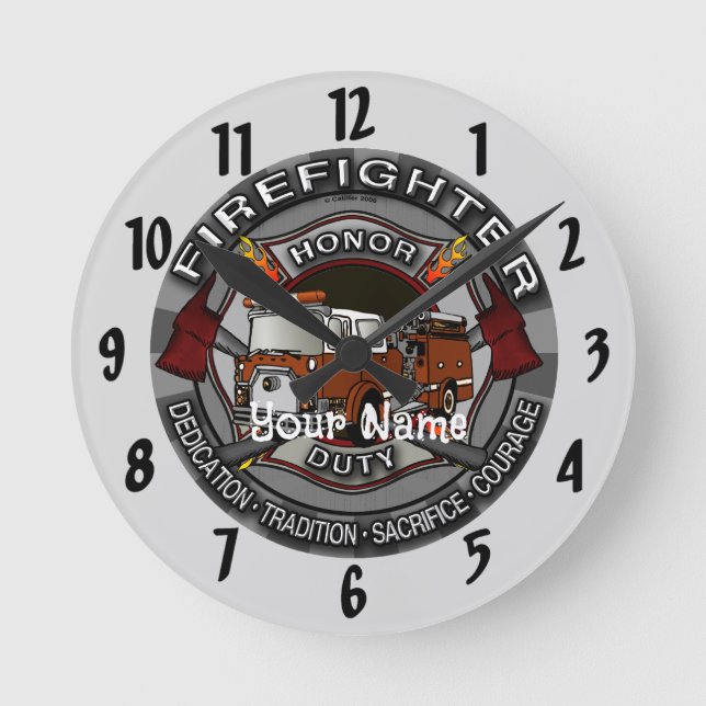 Firefighter Honour clocks (Front)