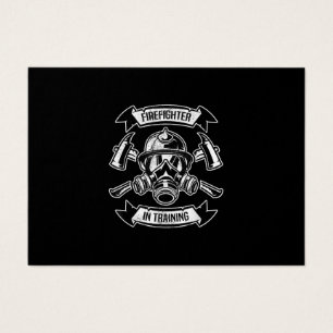 Firefighter In Training Axe Gas Masks Aspirant