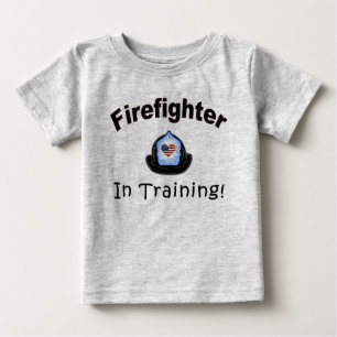 Firefighter In Training Baby T-Shirt