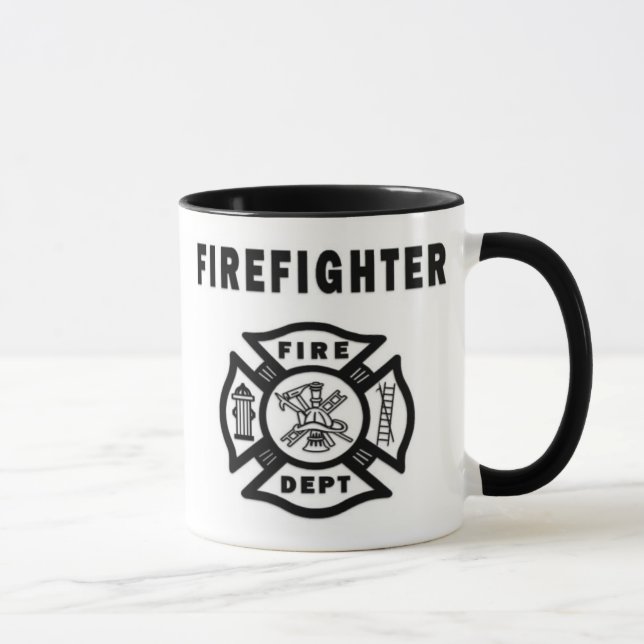 Firefighter Logo Mug (Right)