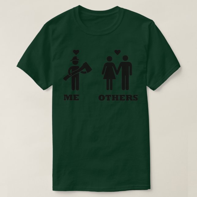 Firefighter love 2 T-Shirt (Design Front)