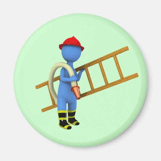 Firefighter Magnet (Front)
