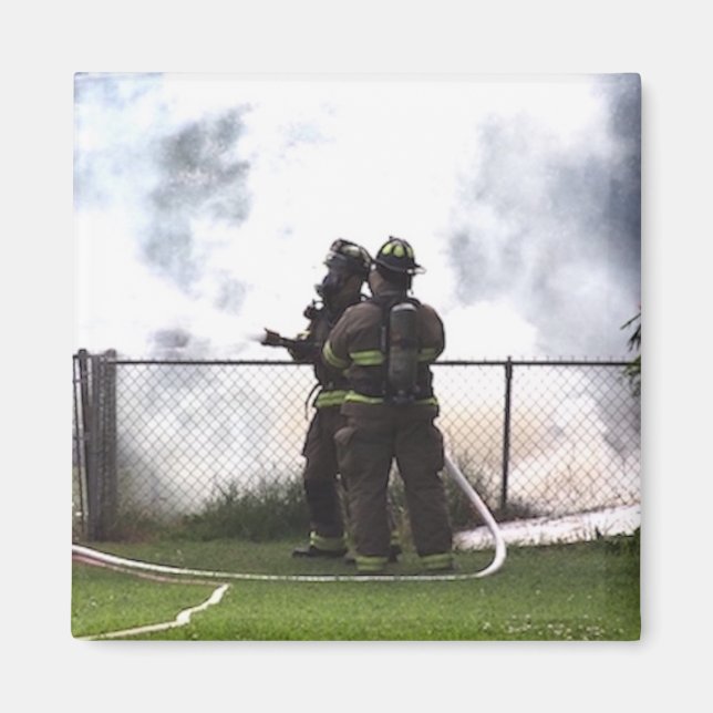 Firefighter  magnet (Front)