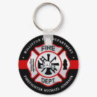 Firefighter Maltese Cross Personalized Fireman