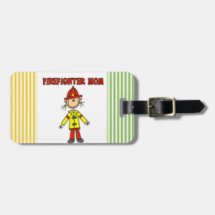 Firefighter Mum T-shirts and Gifts Luggage Tag