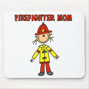 Firefighter Mum T-shirts and Gifts Mouse Pad
