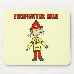 Firefighter Mum Tshirts and Gifts Mouse Pad